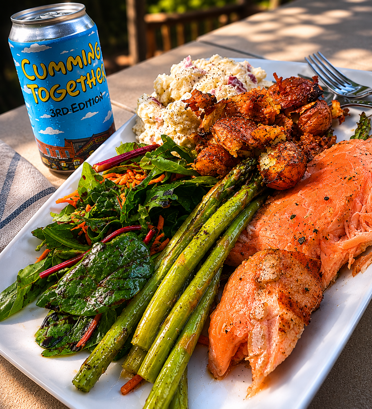 Weekend Grill Night Salmon